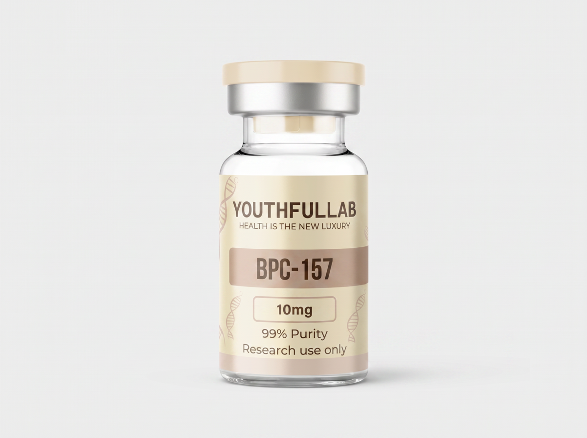 BPC-157 · 10mg product render in the Signature Apothecary colourway